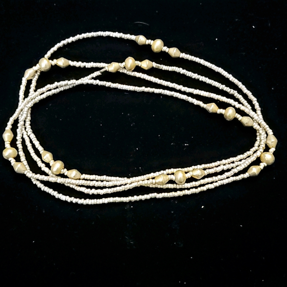 Artisan made beaded necklace